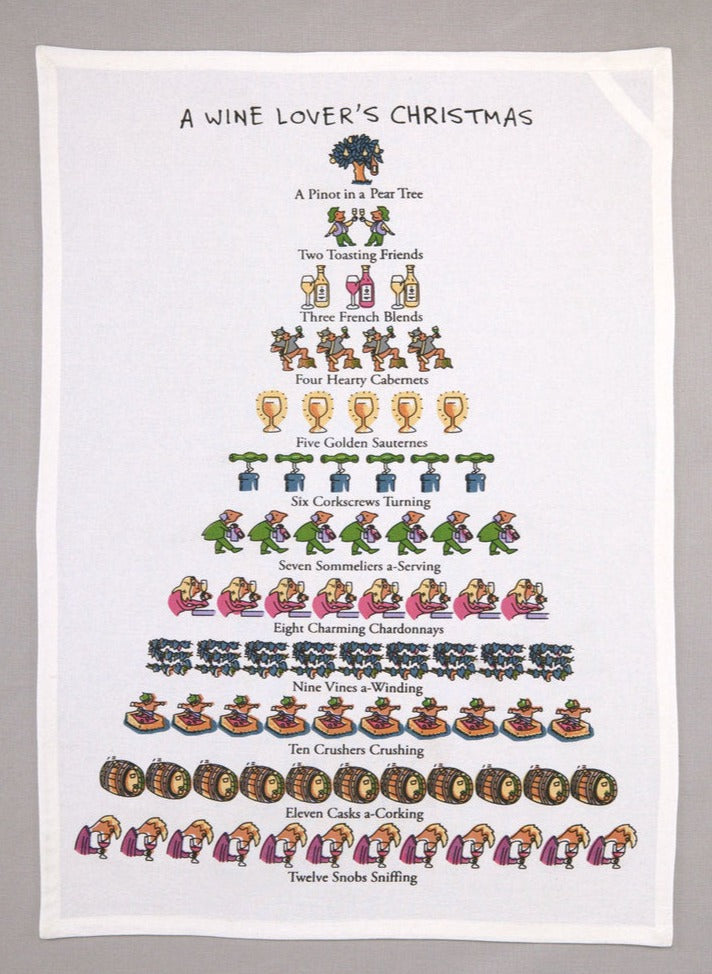 Christmas Yeti Holiday Tea Towel – Allport Editions