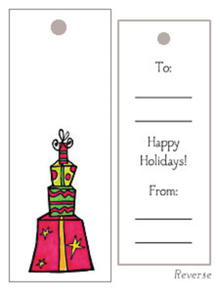 Candy Christmas Gift Labels – Allport Editions