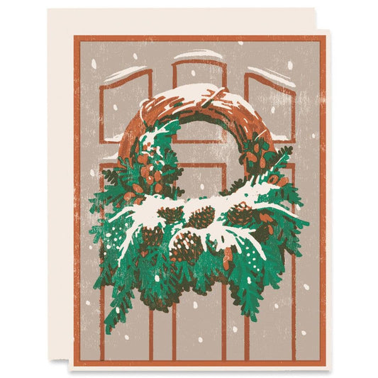 Snowy Wreath Holiday Boxed Cards