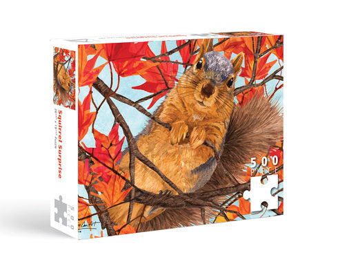 Squirrel Surprise Puzzle - 500pc