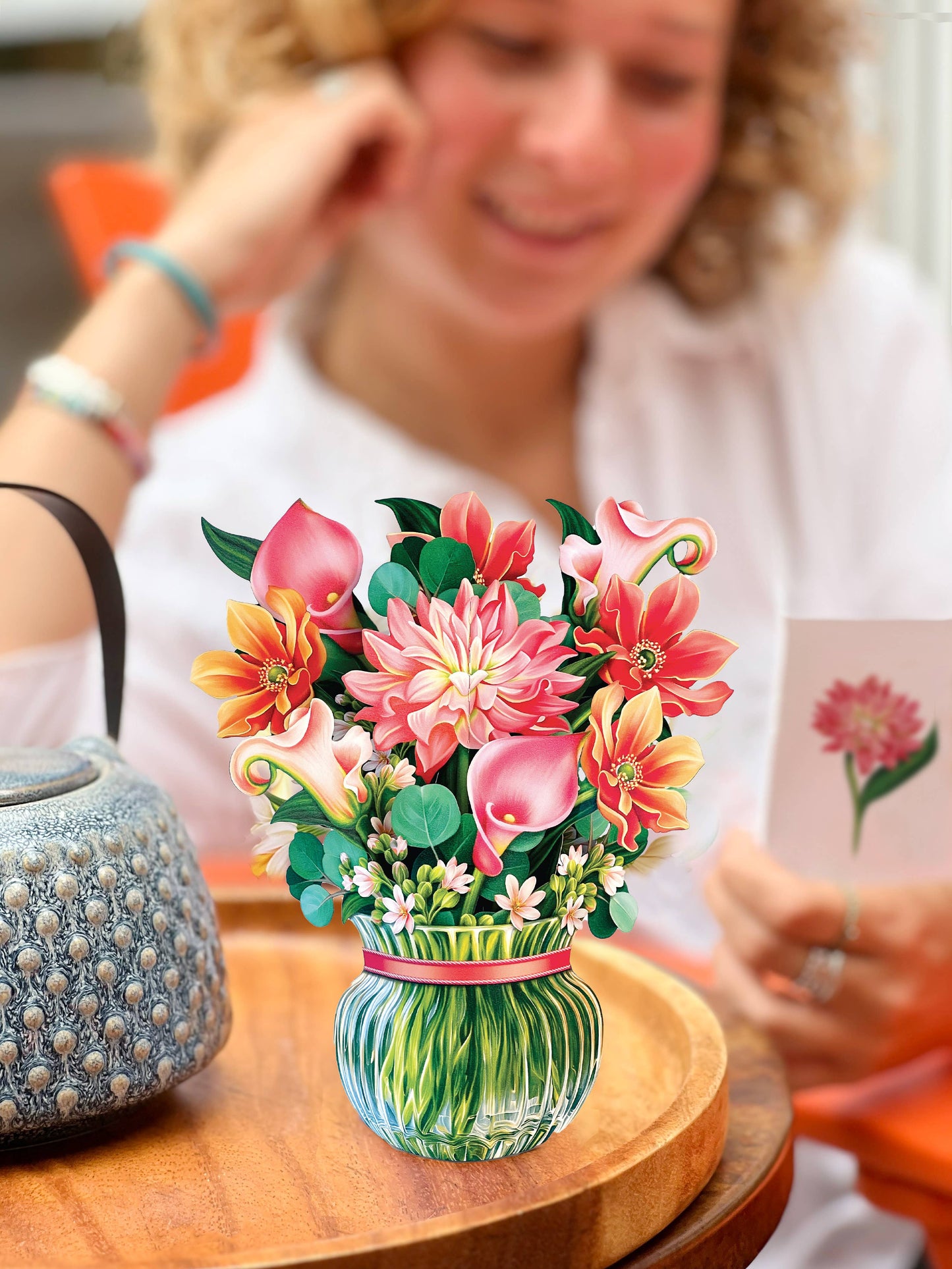 Mini Dear Dahlia Pop-up Bouquet Greeting Card