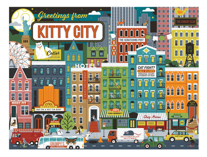 Kitty City Puzzle - 500pc