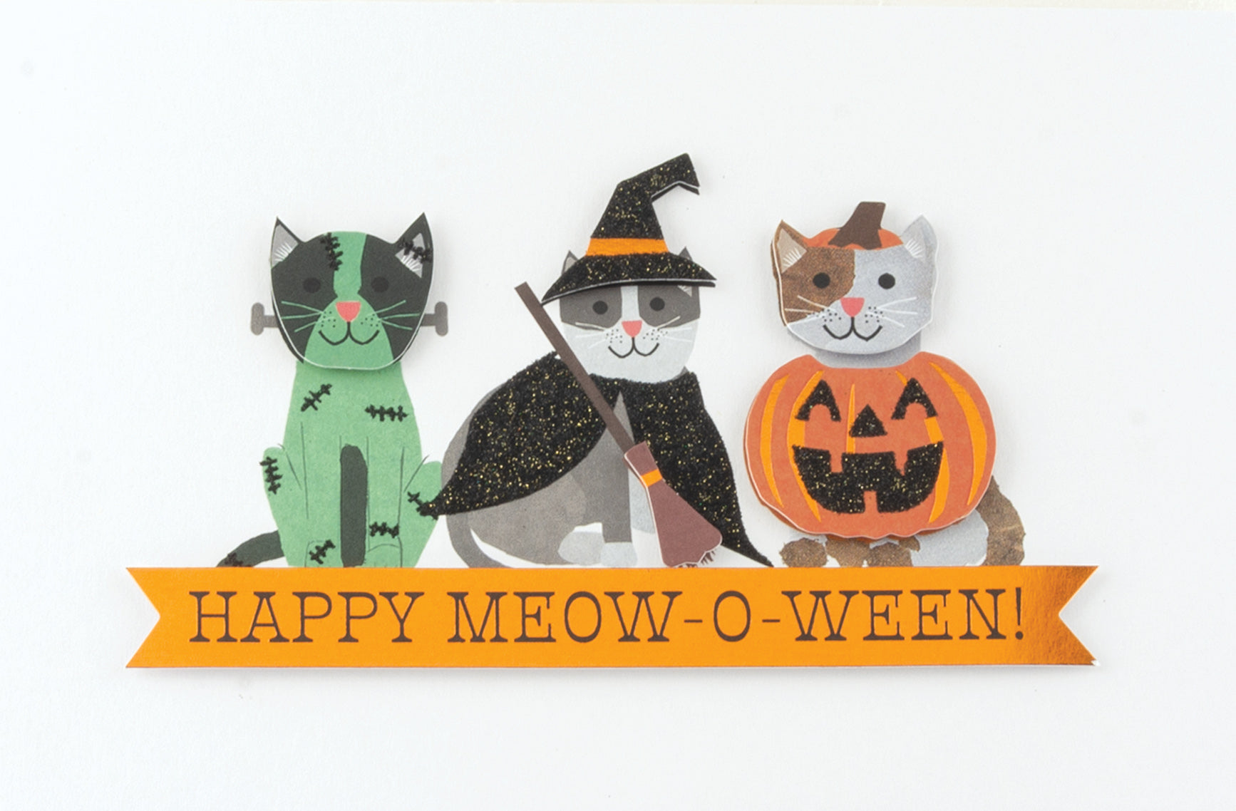 4 pc ACEO cat ORIGINAL Halloween(SET deals A)