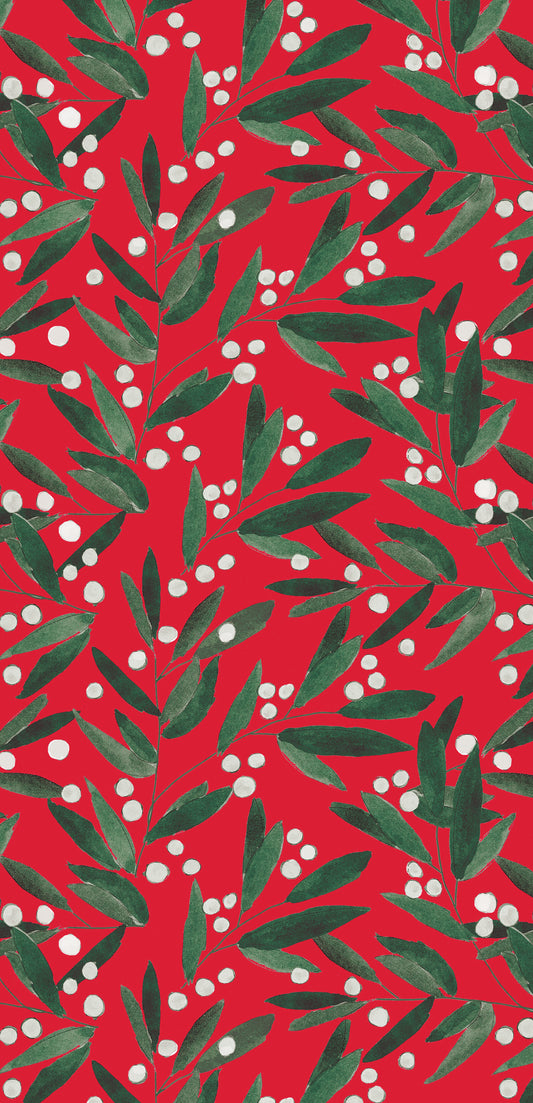 Holly Volley Holiday Tissue Paper