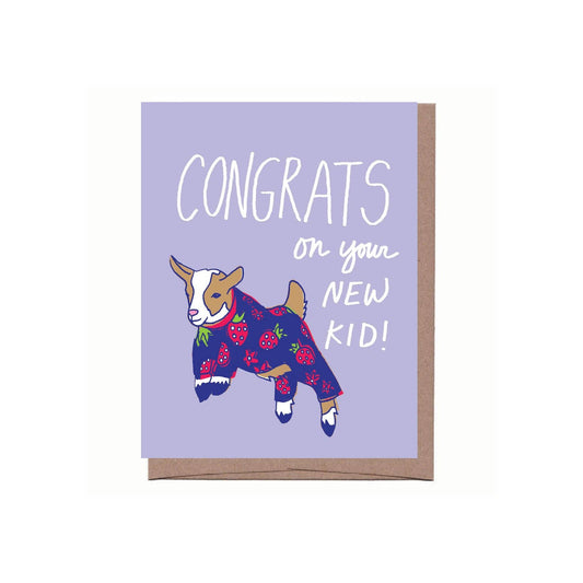 New Kid New Baby Card