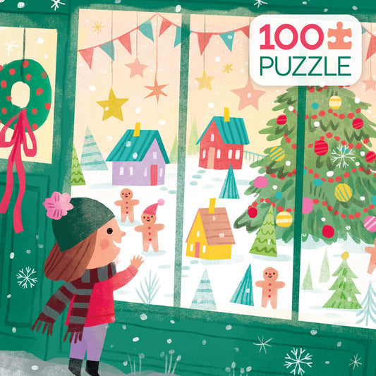 Holiday Window Shopping Puzzle - 100pc