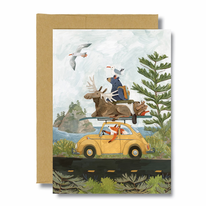 Road Trippin’ Blank Card