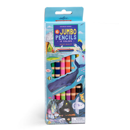 Under the Sea Jumbo Double Color Pencils