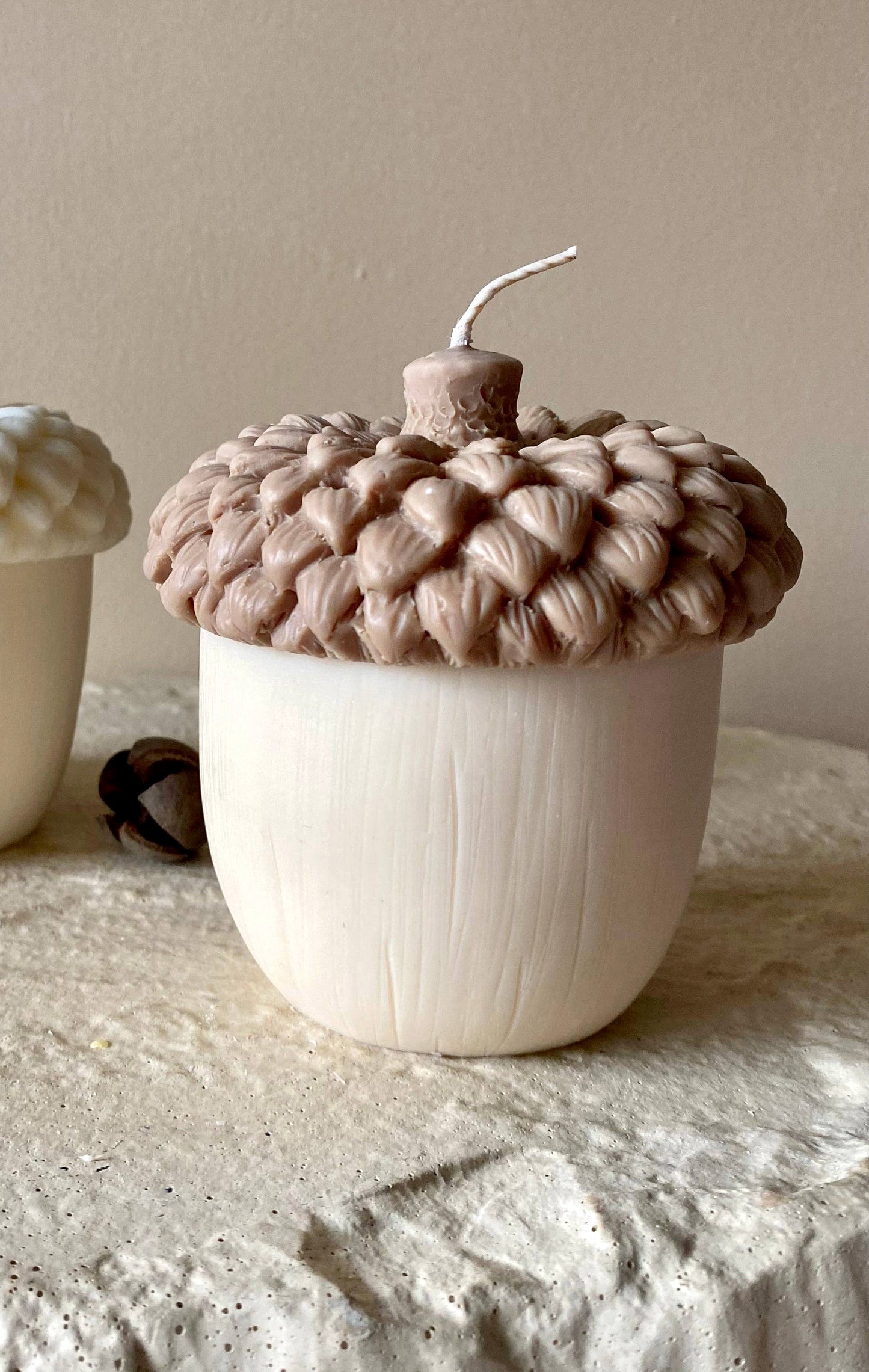 Acorn Autumn Handmade Candle