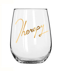 Cheeky Stemless Wine Glasses