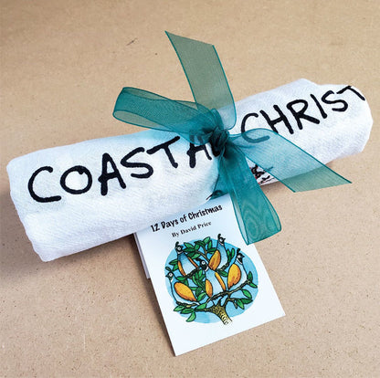 Coastal Christmas Towel