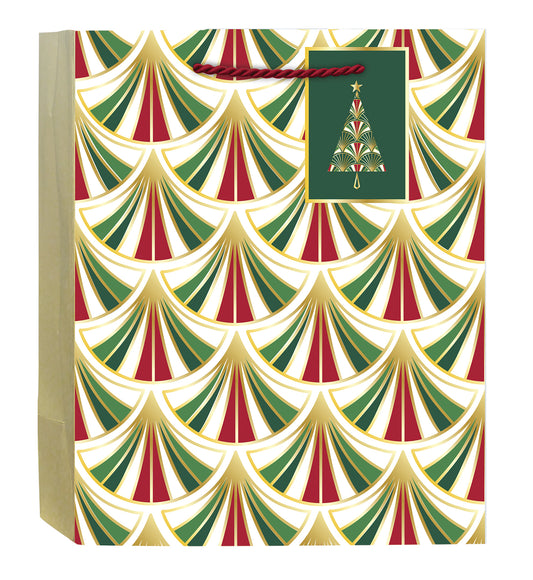 Deco Tree Medium Holiday Gift Bag