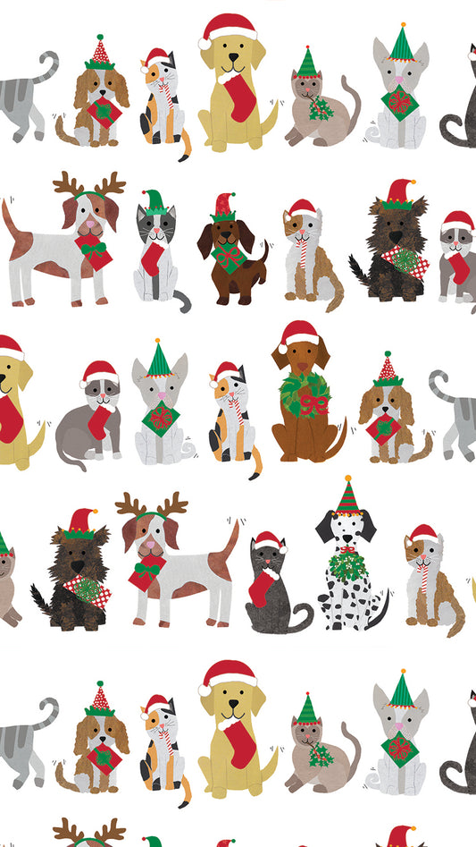 Christmas Pets Tissue Paper