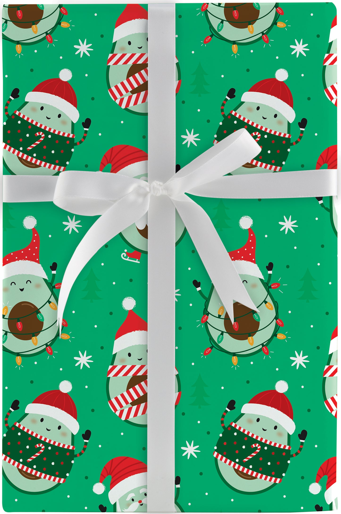 AvocaHO HO HO Jumbo Holiday Gift Wrap, 2 Rolls