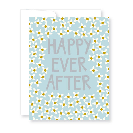 Happy Ever After Wedding Card