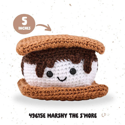 Marshy the S'More Amigurumi Crochet Kit