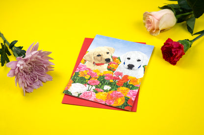 Enzo and Pal Puppies Card