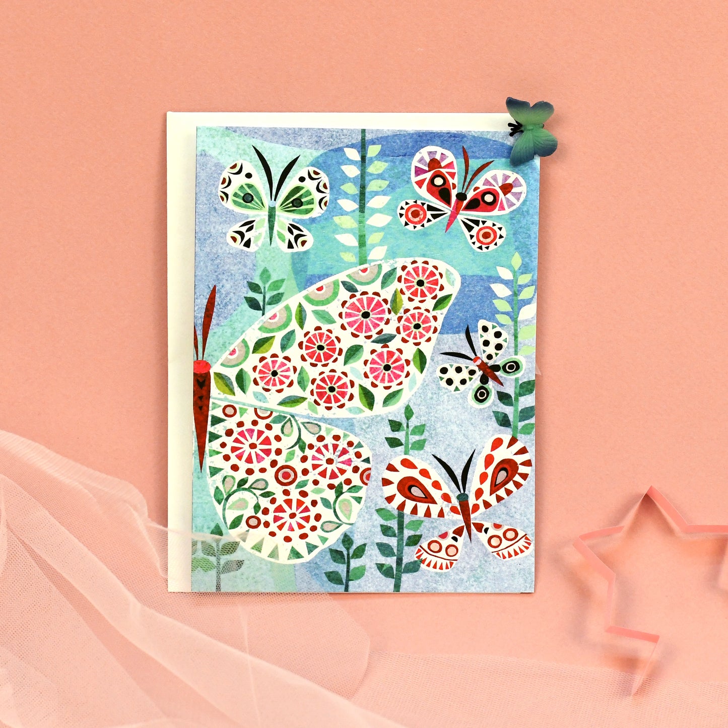 Butterfly Garden Card