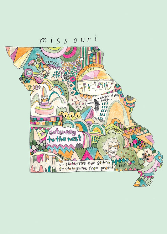 Doodle: Missouri Cards