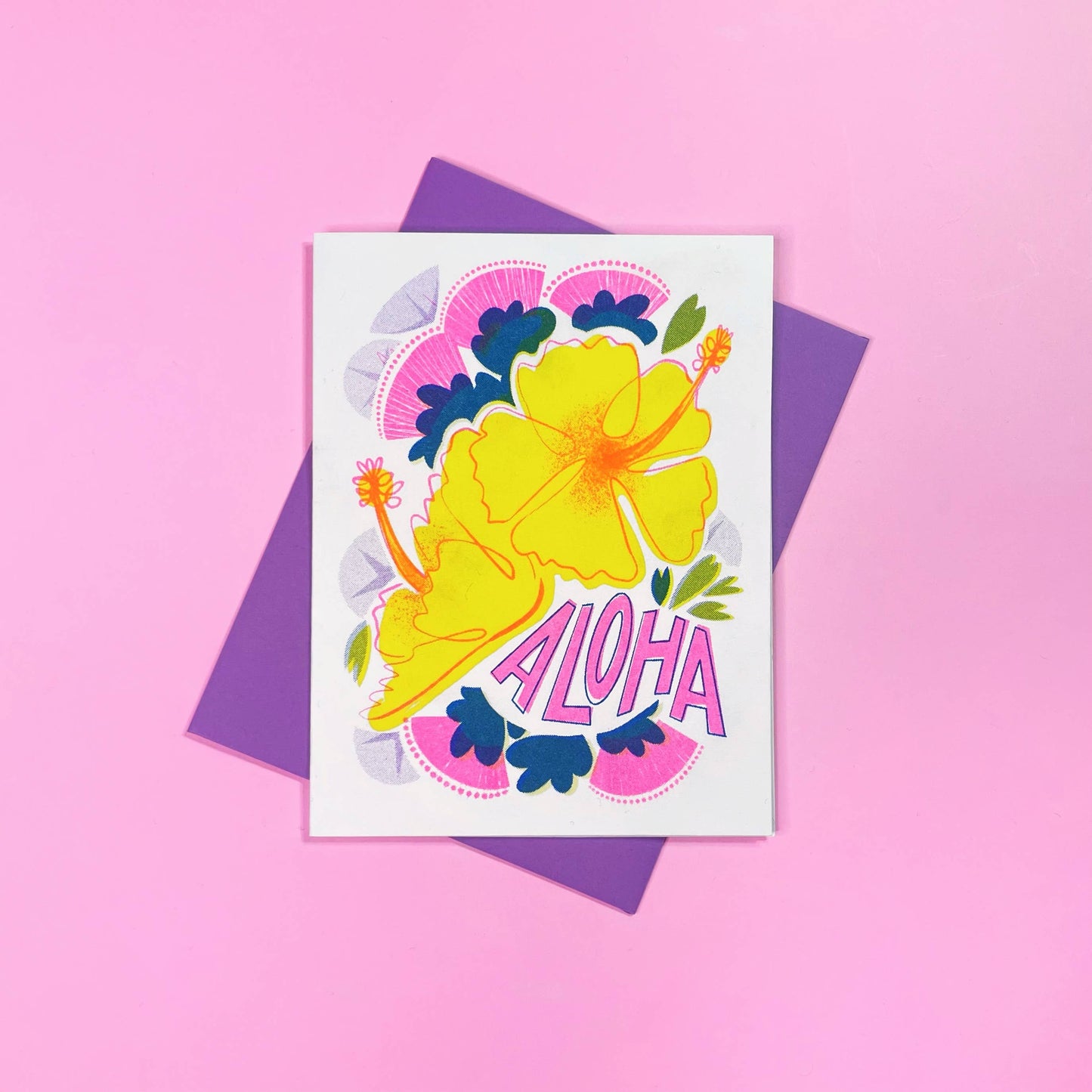 Aloha Hawai'i Blank Card