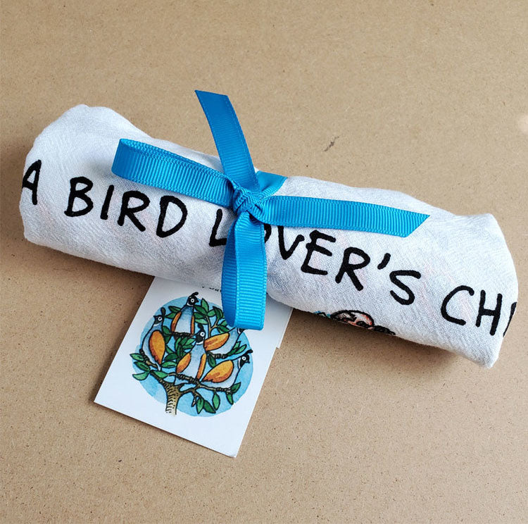 Bird Lover's Christmas Towel