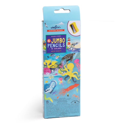 Under the Sea Jumbo Double Color Pencils