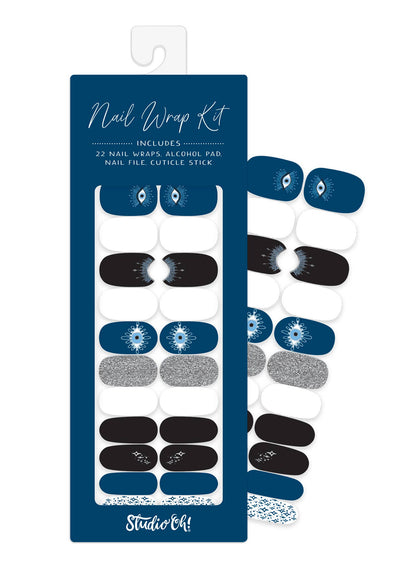 Evil Eye Nail Wrap Kit