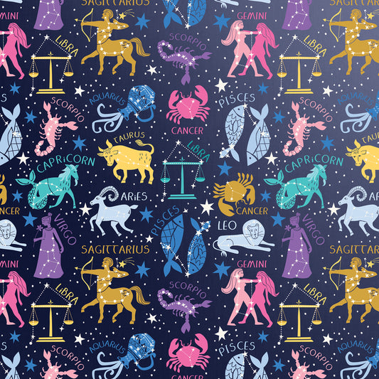 Astrology Gift Wrap, 2 Rolls