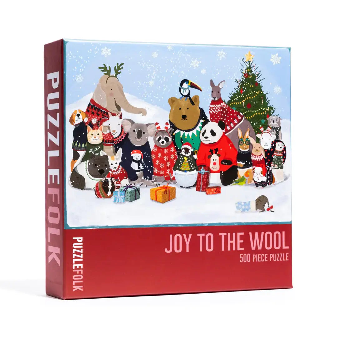 Joy to the Wool Holiday Puzzle - 500pc