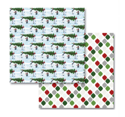 Penguin Tree Reversible Eco-Wrap