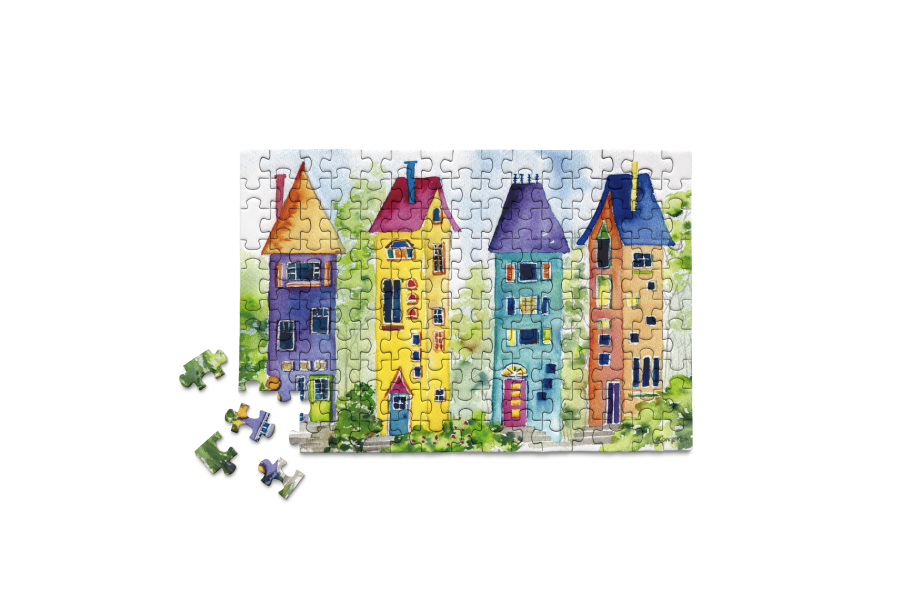 Gnome Homes Micro Puzzle - 150pc