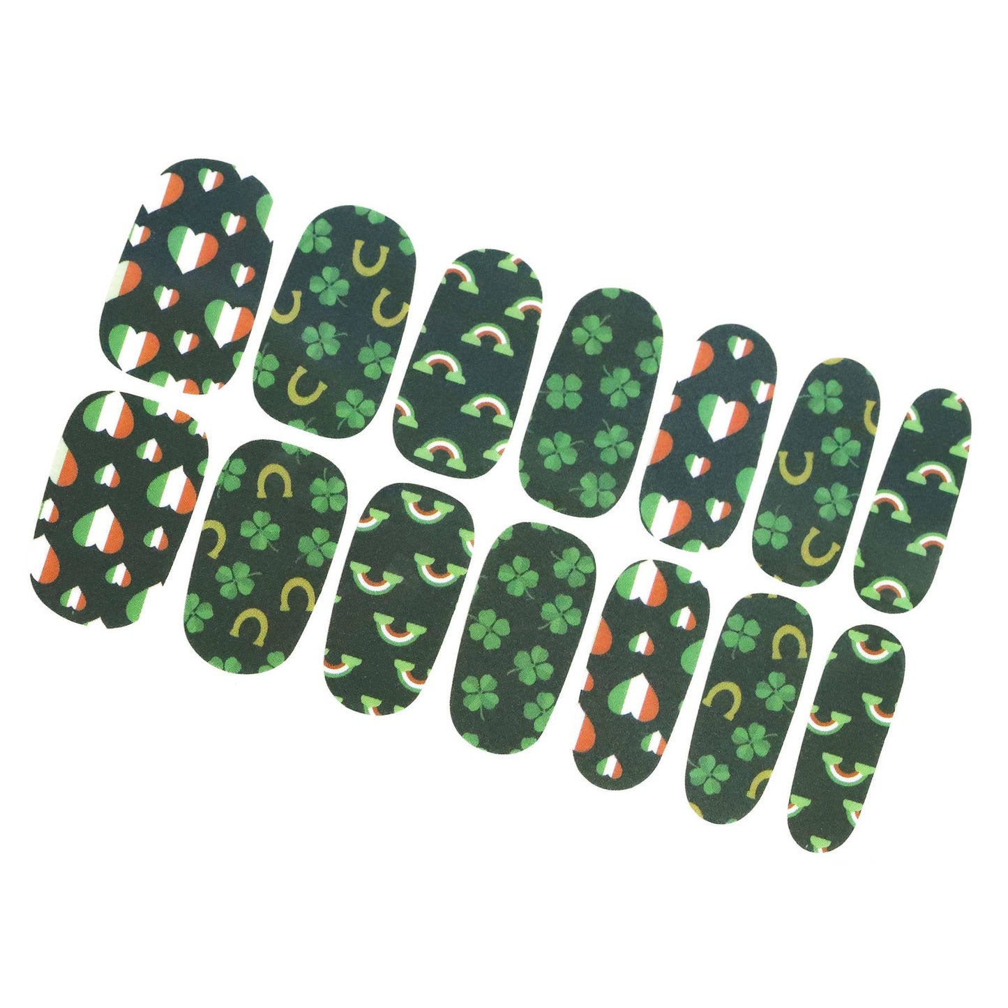 Clovers & Horseshoes St. Paddy's Day Nail Wraps