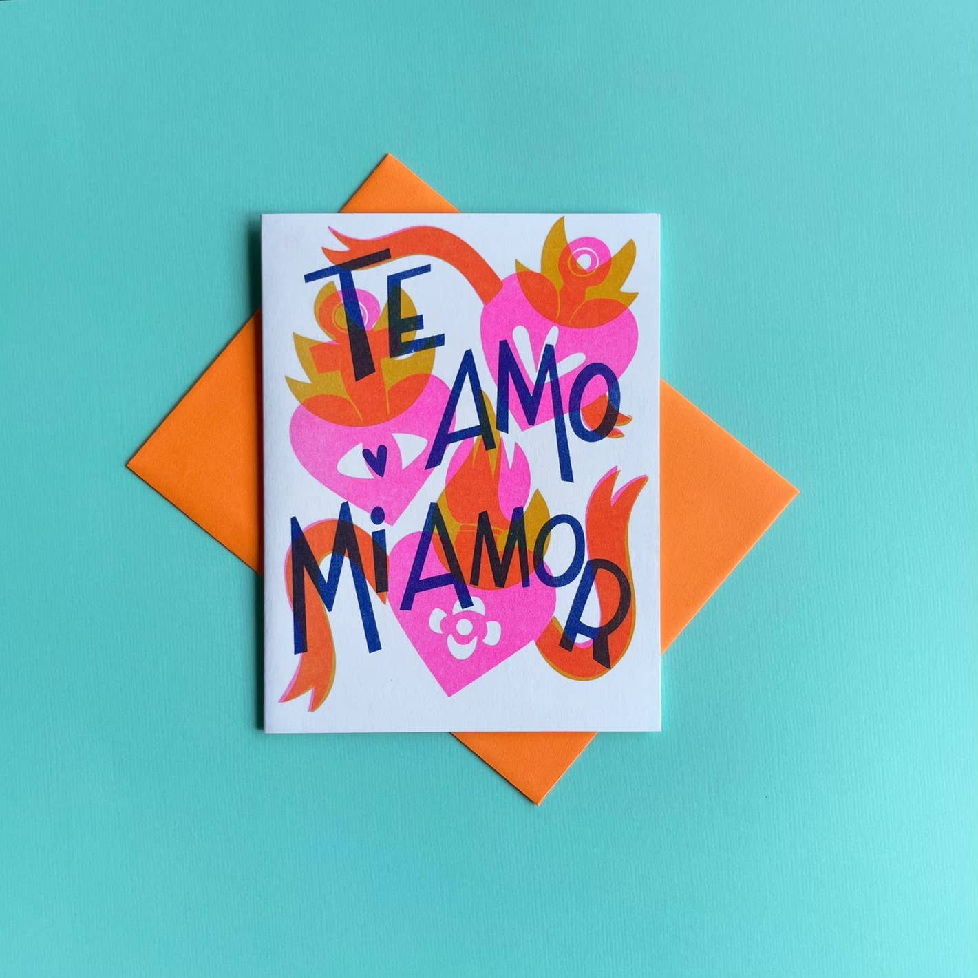 Te Amo Mi Amor Blank Card