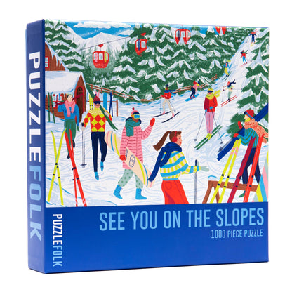 See You On the Slopes Holiday Puzzle - 1000pc