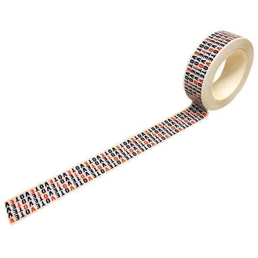 VOTE Red, White, and Blue Washi Tape