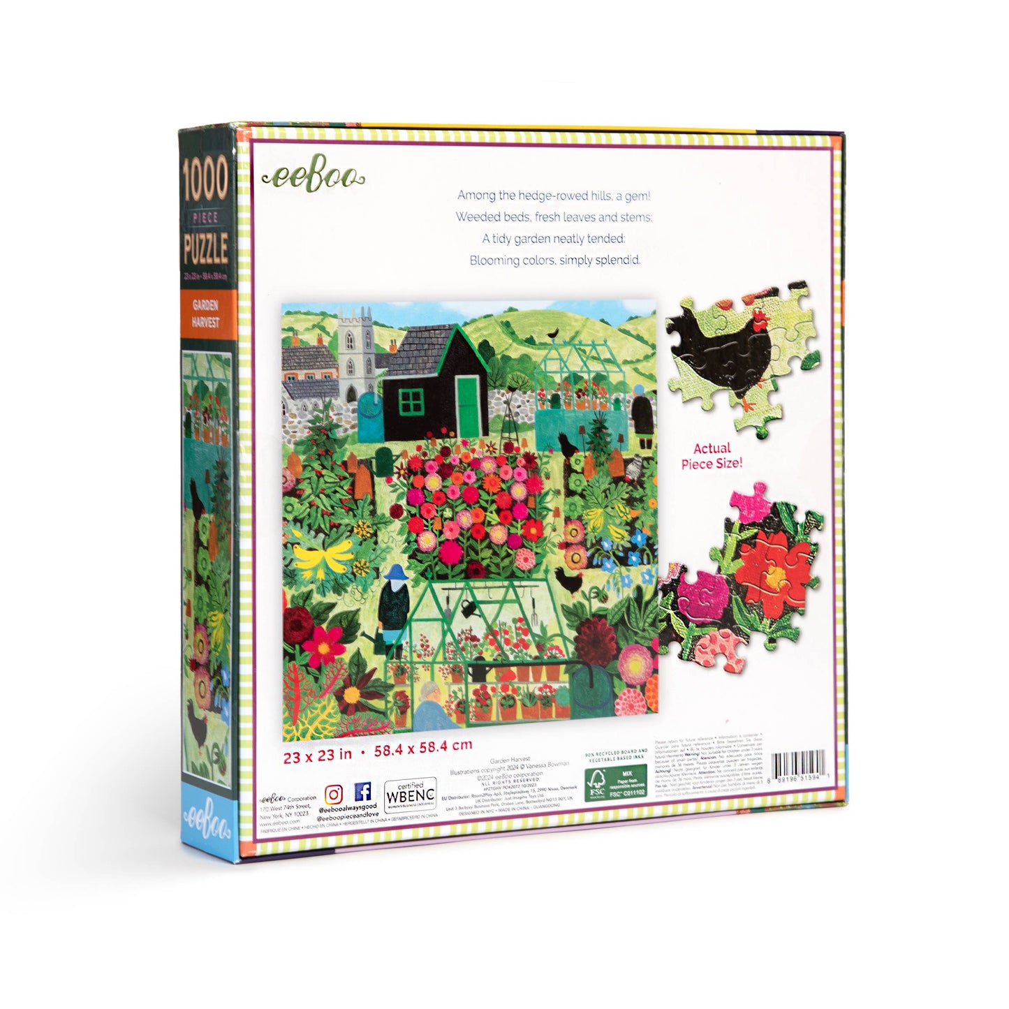 Garden Harvest Puzzle - 1000pc