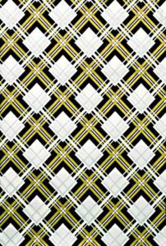 Black and White Argyle Gift Wrap, 2 Rolls