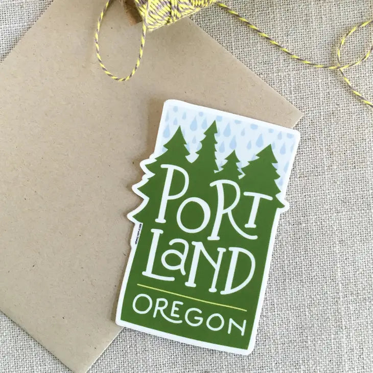 Portland Trees Vinyl Sticker