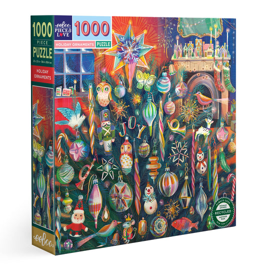 Holiday Ornaments Puzzle - 1000pc