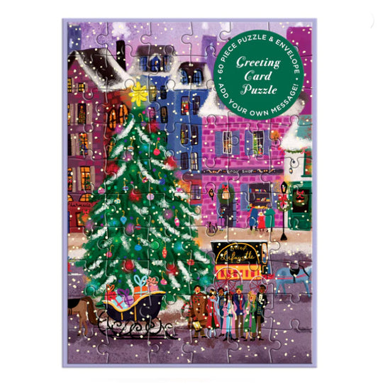 Joy Laforme Christmas in the Square Puzzle Calendar - 60pc