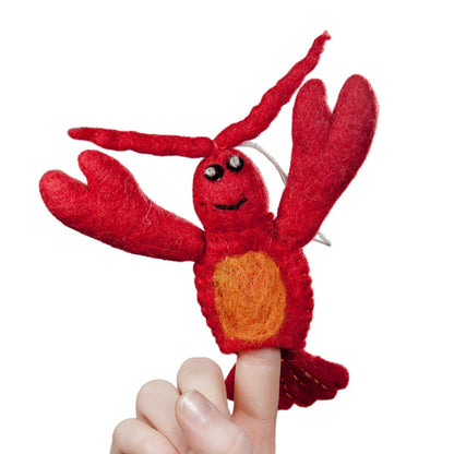 Wild Woolie Finger Puppets: Ocean Friends