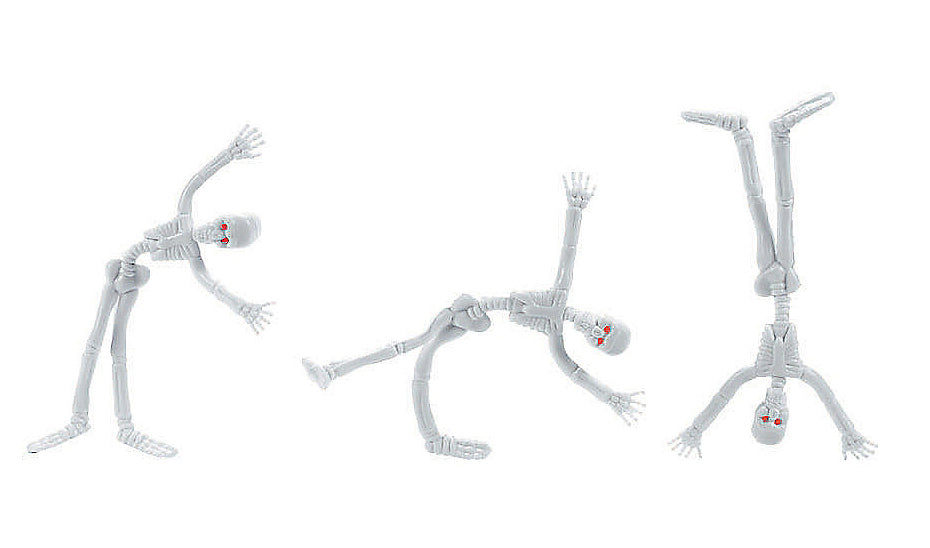 Bendable Skeletons, Set of 3