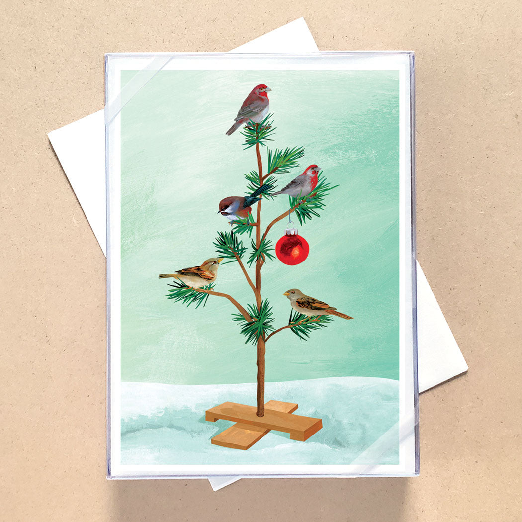 Christmas Birds Holiday Card