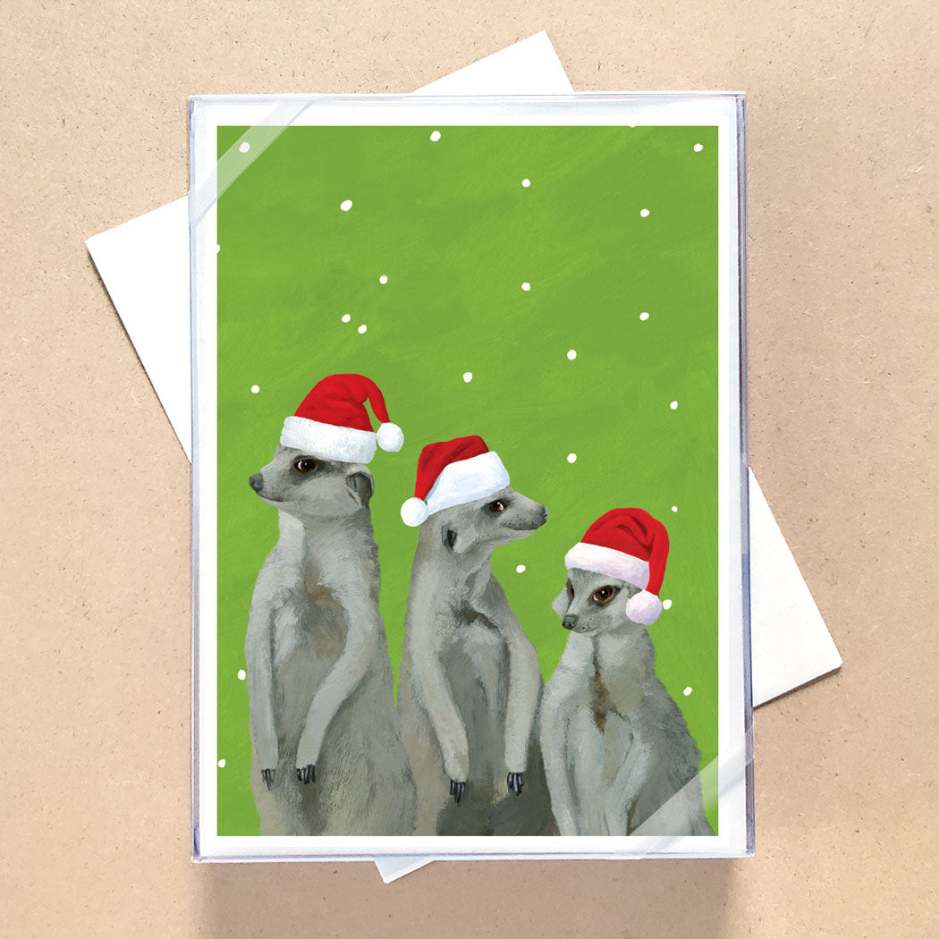 Merry Meerkats Holiday Card