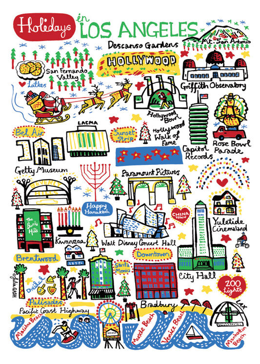 Holidays in LA Holiday Cards