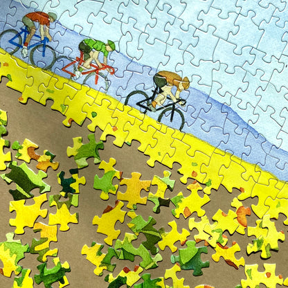 Sunflower and Bikes Puzzle - 500pc