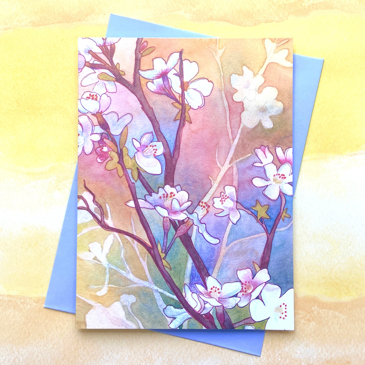 Sunrise Cherry Blossoms (Mother's Day) Card