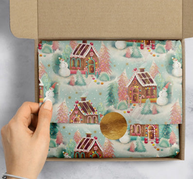 Gingerbread Dreams Holiday Tissue Pack Trio