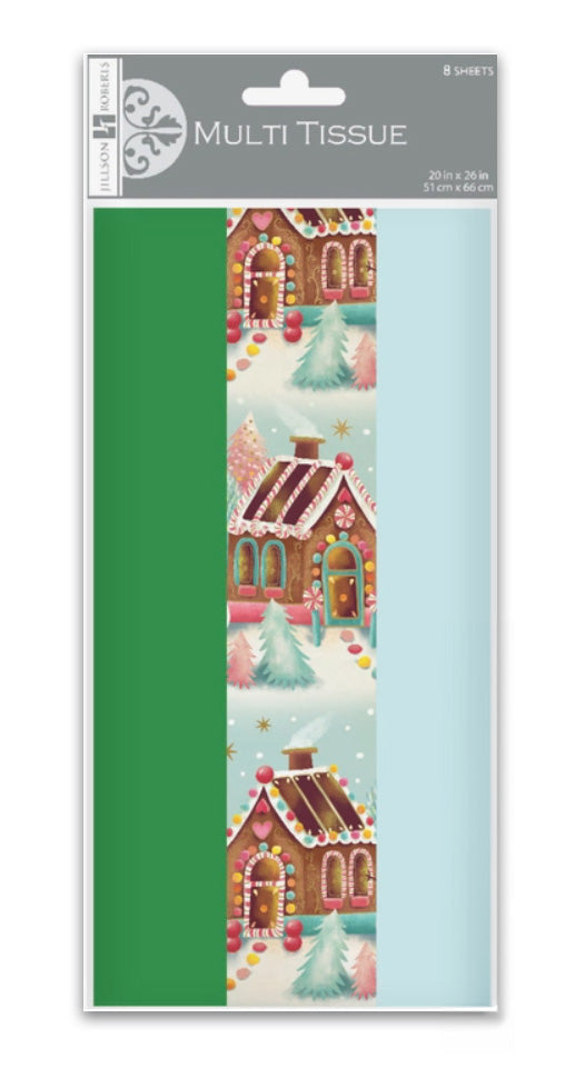 Gingerbread Dreams Holiday Tissue Pack Trio