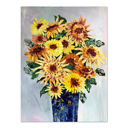 Sunflowers Boxed Blank Note Cards